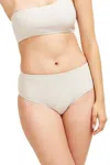 Sauipe Serena Mid-rise Bikini Bottom In Platinum Texture Fabric In Multi