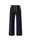 Saul Nash Drawstring Trousers In Blue