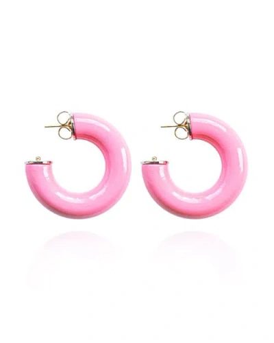 Saule Label Saulė Label Alba Earrings In Red