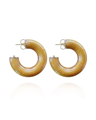 Saule Label Saulė Label Alba Earrings In Purple