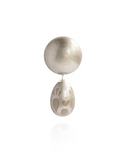 Saule Label Saulė Label Calista Brooch In Brown