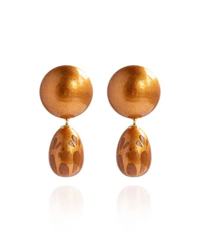 Saule Label Saulė Label Calista Earrings In Multi