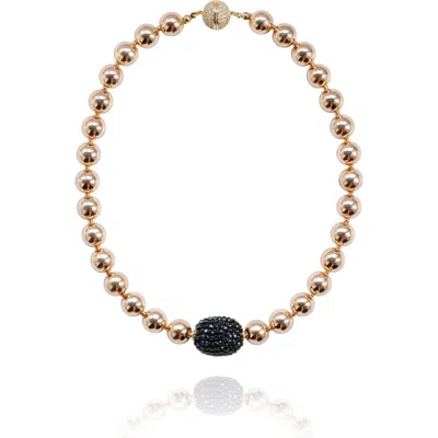 Saule Label Saulė Label Cassia Necklace In Orange