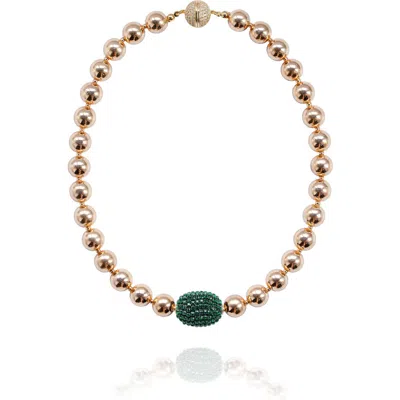 Saule Label Saulė Label Cassia Necklace In Purple