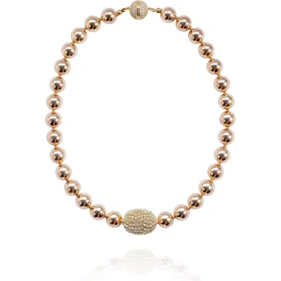 Saule Label Saulė Label Cassia Necklace In Purple