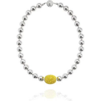 Saule Label Saulė Label Cassia Necklace In Purple