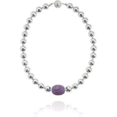 Saule Label Saulė Label Cassia Necklace In White