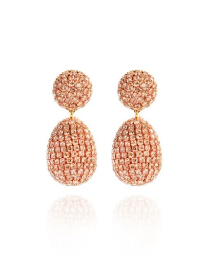 Saule Label Saulė Label Clio Earrings In Brown