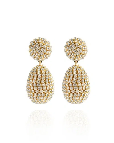 Saule Label Saulė Label Clio Earrings In Brown