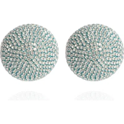 Saule Label Saulė Label Gaia Glam Midi Earrings In Red