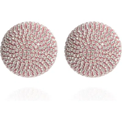 Saule Label Saulė Label Gaia Glam Mini Earrings In Purple