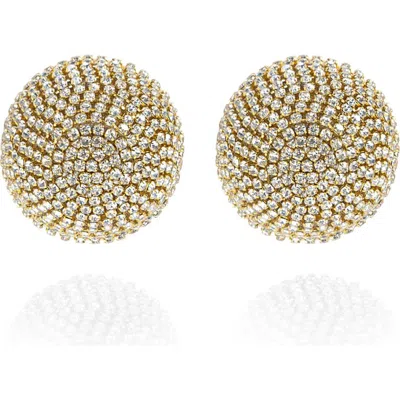Saule Label Saulė Label Gaia Glam Mini Earrings In Gold