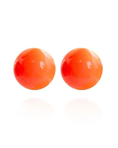 Saule Label Saulė Label Gaia Mini Earrings In Pink