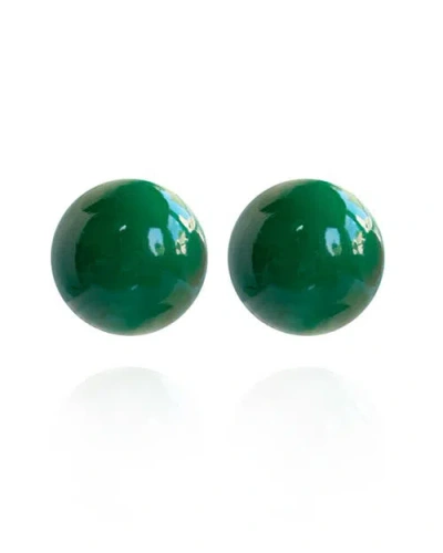 Saule Label Saulė Label Gaia Mini Earrings In Purple