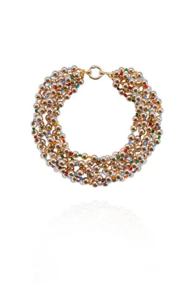 Saule Label Saulė Label Ilka Necklace Stack In Gold