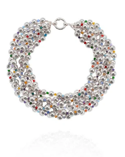 Saule Label Saulė Label Ilka Necklace Stack In Silver