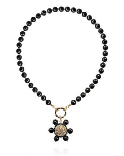 Saule Label Saulė Label Jolie Necklace In Black