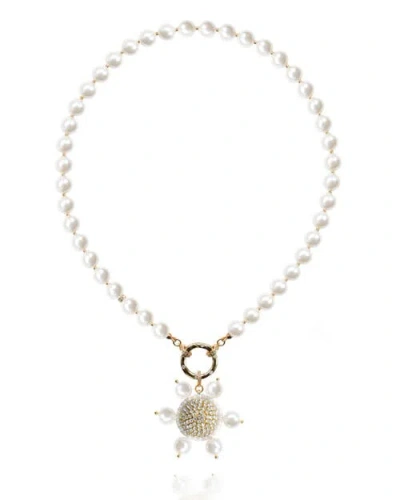 Saule Label Saulė Label Jolie Necklace In Gray