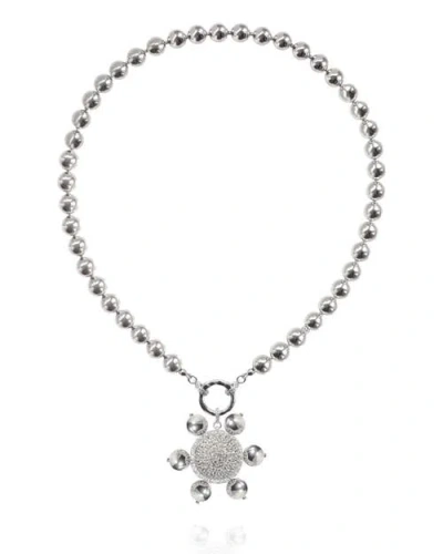 Saule Label Saulė Label Jolie Necklace In Gray