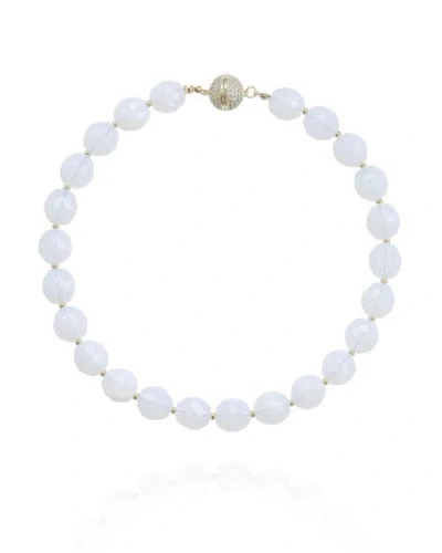 Saule Label Saulė Label Leni Grande Necklace In Red