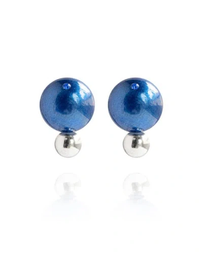 Saule Label Saulė Label Lumi Earrings In Blue