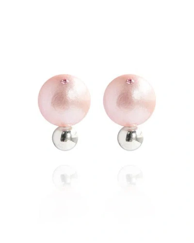 Saule Label Saulė Label Lumi Earrings In Gray