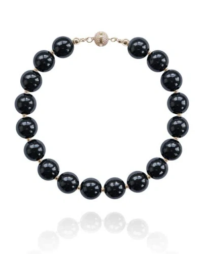 Saule Label Saulė Label Siena Bold Necklace In Pattern
