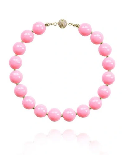 Saule Label Saulė Label Siena Bold Necklace In Red