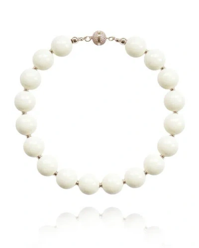 Saule Label Saulė Label Siena Bold Necklace In White