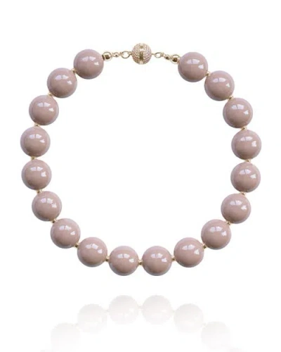 Saule Label Saulė Label Siena Bold Necklace In Red