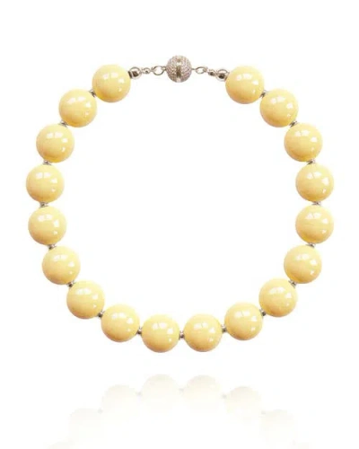 Saule Label Saulė Label Siena Bold Necklace In Red