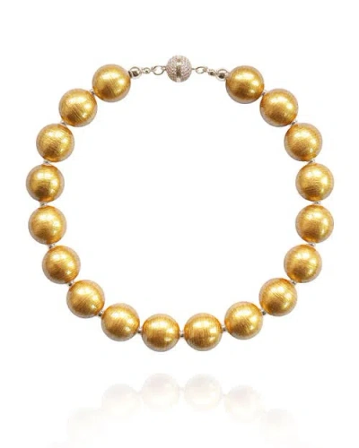 Saule Label Saulė Label Siena Bold Necklace In Red