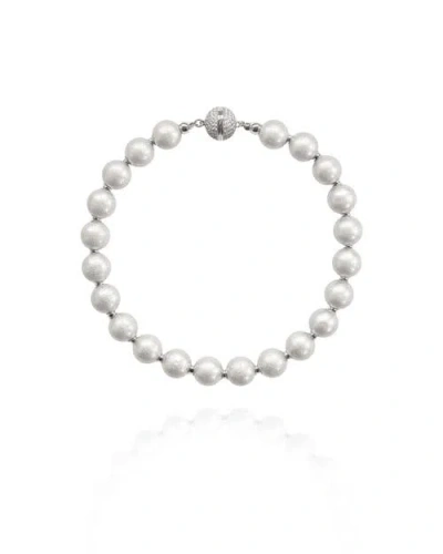Saule Label Saulė Label Siena Petite Necklace In Gray