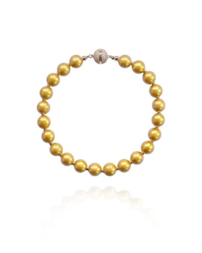 Saule Label Saulė Label Siena Petite Necklace In Gold