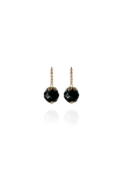 Saule Label Women's Black Leni Earrings In Noir