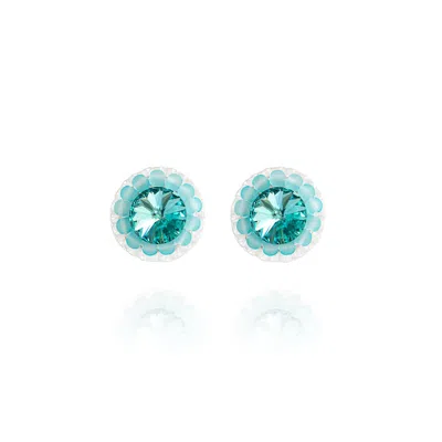 Saule Label Women's Blue Cleo Earrings In Turquoise