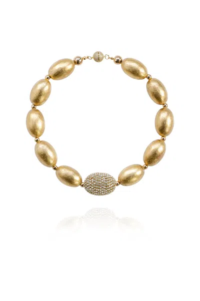 Saule Label Women's Chérie Necklace In Gold Glimmer