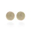 Saule Label Women's Gaia Glam Midi Earrings In Bold Gold