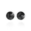 Saule Label Women's Gaia Midi Crystal Earrings In Black Coral