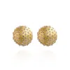 Saule Label Women's Gold / Yellow / Orange Gaia Midi Jet Earrings In Gold Luxe