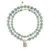 Saule Label Women's Green Leni Set Necklace In Mint