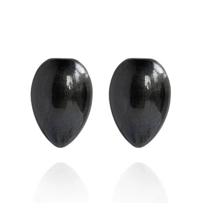 Saule Label Women's Juno Earrings In Phantom Black