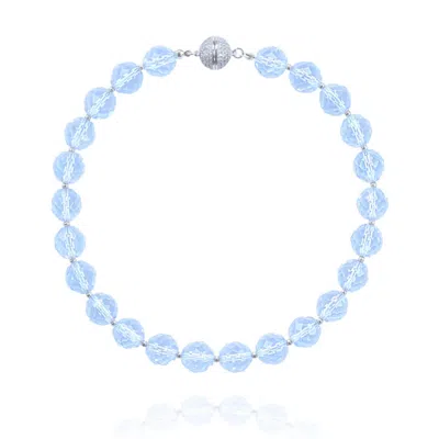 Saule Label Women's Leni Grande Necklace In Sky Blue