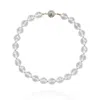 Saule Label Women's Neutrals Leni Grande Necklace In Crystal In White