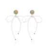 Saule Label Women's Pink / Purple Lucia Earrings In Rosy Sparkle