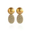 Saule Label Women's Selena Clip-on Earrings In Golden Dusk