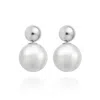 Saule Label Women's Silver Lilou Earrings In Frost In Silver