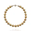 Saule Label Women's Yellow / Orange / Gold Mika Necklace In Golden Saffron