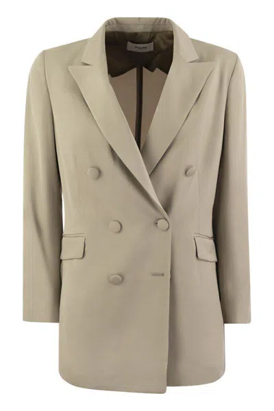 SAULINA SAULINA ANITA - VISCOSE DOUBLE-BREASTED BLAZER