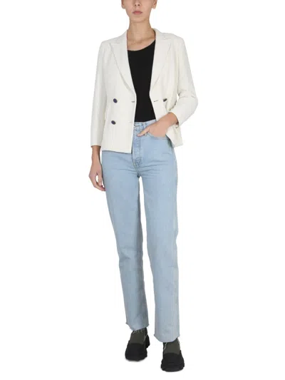 Saulina Antonella Blazer In White